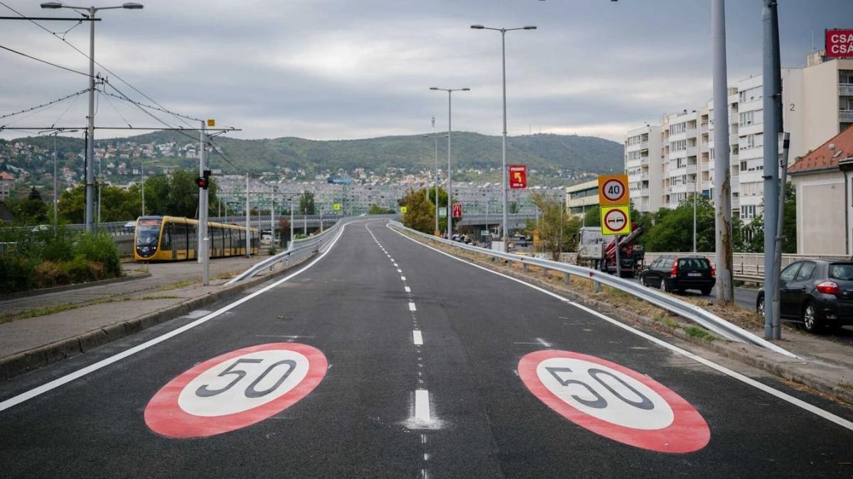 Vasárnap hajnalban újra megnyílik a Flórián téri autós felüljáró