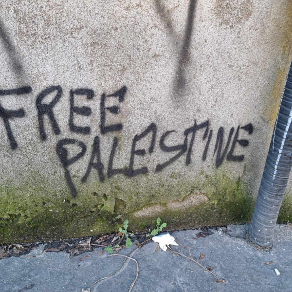 Free Palestine! - akcióban a hazai antifa söpredék