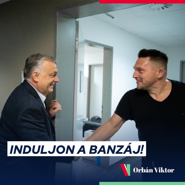 Orbán Viktor megüzente: Induljon a banzáj!