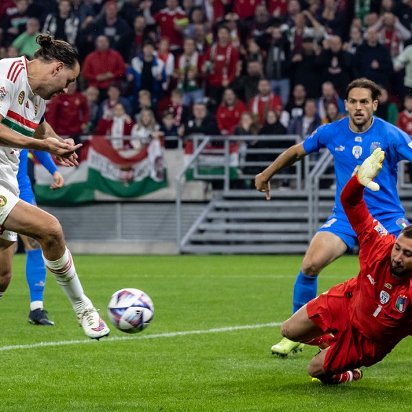 Óriásit ment a magyar válogatott, de nem volt elég a szerencsés olaszok ellen