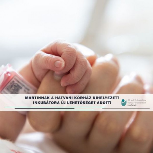 Újszülött kisfiút találtak a hatvani kórház babamentő inkubátorában