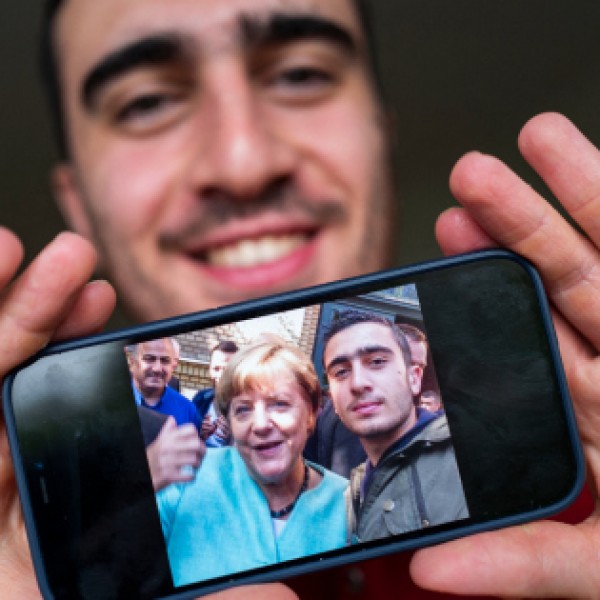 Az ENSZ kitüntette Merkelt a 2015-ös migrációs válság kezeléséért