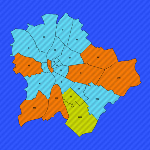 Végleges a budapesti kerületek polgármesterjelöltjeinek listája