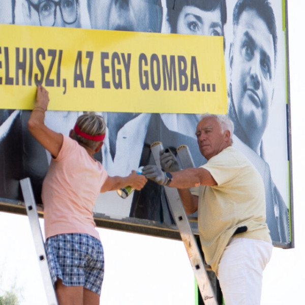 A CÖKA feljelentette a plakátokat rongáló Márki-Zay Pétert