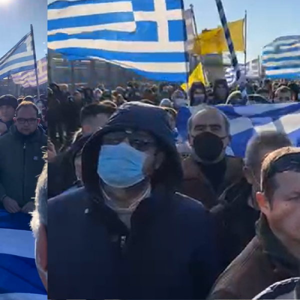 Görögország: Evrosznál is tiltakoztak az új migránstábor miatt - Videó