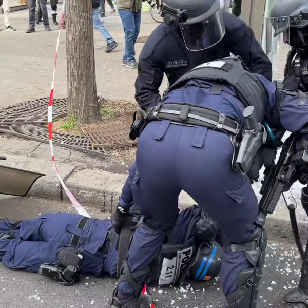 Brutális összecsapások Párizsban (Videók)
