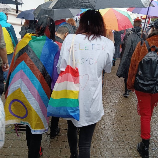 Pécs Pride: gyér érdeklődés mellett tartották meg az idei második magyarországi pride-ot