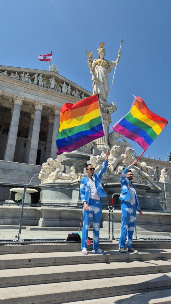 Fotógalériánk a tegnapi bécsi pride-ról
