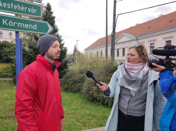 Veszprém: Liberálisok és kommunisták hergelnek Orbán Viktor érkezése előtt (Videó)