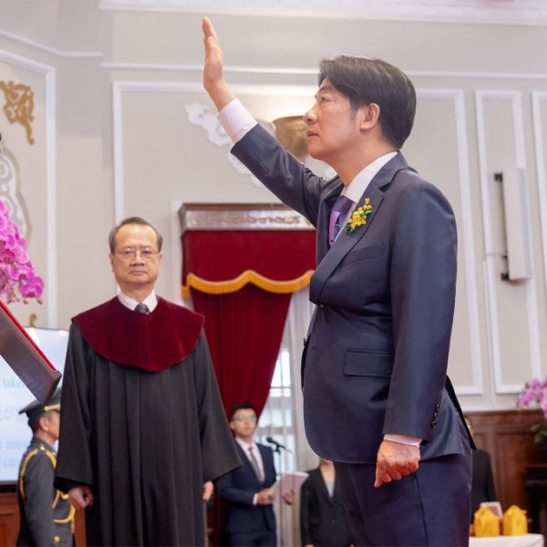 A tajvani demokrácia és szabadság fontosságát emelte ki beiktatási beszédében a sziget új elnöke